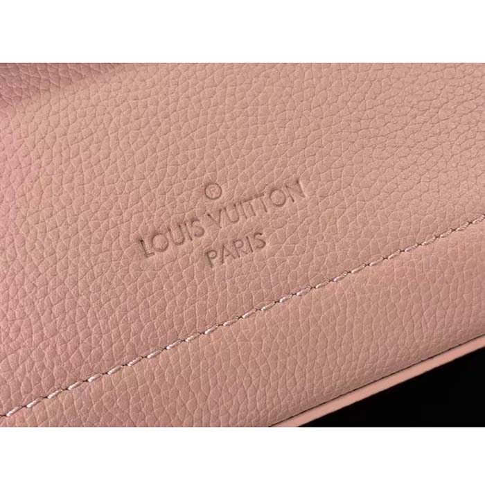 Louis Vuitton LV Women Lockme Ever Mini Handbag Rose Quartz Trianon Grained Calf Leather (2)
