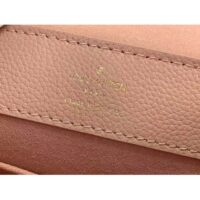 Louis Vuitton LV Women Lockme Ever Mini Handbag Rose Quartz Trianon Grained Calf Leather (3)