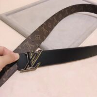 Louis Vuitton Unisex LV Speed 40mm Reversible Belt Yellow Monogram Coated Canvas Leather (3)