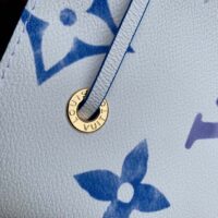 Louis Vuitton Women LV Néonoé BB Blue Monogram Coated Canvas Textile Lining (1)