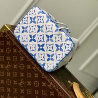 Louis Vuitton Women LV Néonoé BB Blue Monogram Coated Canvas Textile Lining (1)