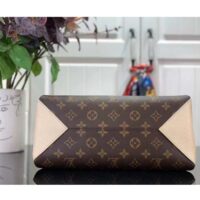 Louis Vuitton Women LV Opéra BB Cream Monogram Coated Canvas Cowhide Leather (9)