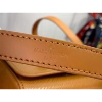 Louis Vuitton Women Twist Lock XL Gold Brown Epi Cowhide Leather Microfiber (2)
