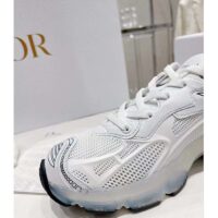 Dior CD Unisex Dior Vibe Sneaker White Technical Fabric Mesh Rubber (7)