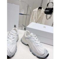 Dior CD Unisex Dior Vibe Sneaker White Technical Fabric Mesh Rubber (7)