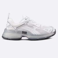 Dior CD Unisex Dior Vibe Sneaker White Technical Fabric Mesh Rubber (7)