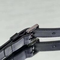 Dior CD Unisex Gallop Bag Strap Black Grained Calfskin Flap Closure (8)