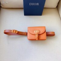 Dior CD Women Dior Bobby Belt Removable Pouch Orange Smooth Calfskin 20 MM Width (2)