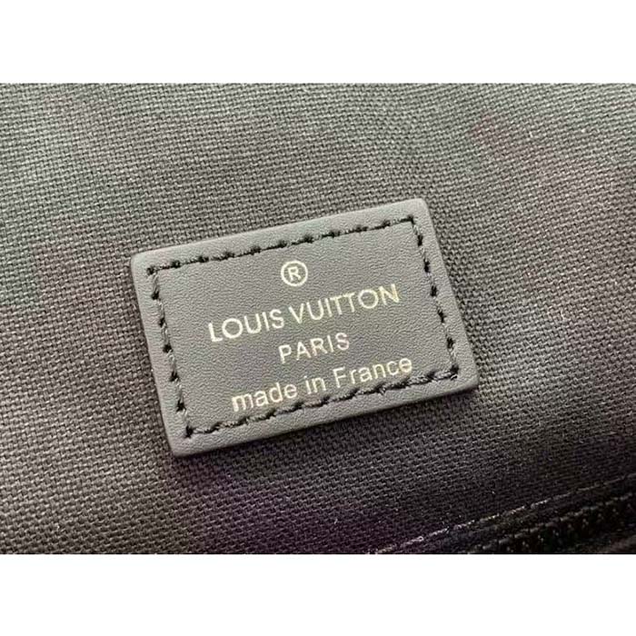 Louis Vuitton LV Unisex Christopher PM Backpack Monogram Canvas Cowhide Leather (12)