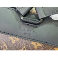 Louis Vuitton LV Unisex Christopher PM Backpack Monogram Canvas Cowhide Leather