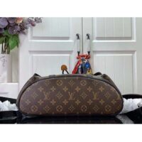 Louis Vuitton LV Unisex Christopher PM Backpack Monogram Canvas Cowhide Leather