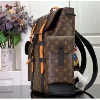 Louis Vuitton LV Unisex Christopher PM Backpack Monogram Canvas Cowhide Leather