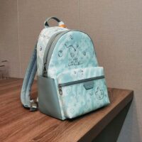 Louis Vuitton LV Unisex Discovery Backpack Crystal Blue Monogram Aquagarden Coated Canvas (2)