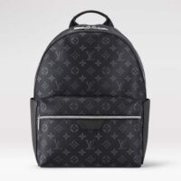 Louis Vuitton LV Unisex Discovery Backpack PM Monogram Eclipse Coated Canvas Cowhide Leather (10)