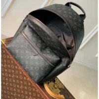 Louis Vuitton LV Unisex Discovery Backpack PM Monogram Eclipse Coated Canvas Cowhide Leather (10)