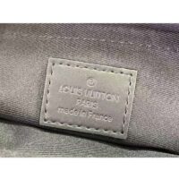 Louis Vuitton LV Unisex S Lock Messenger Radiant Sun Monogram Macassar Coated Canvas (2)