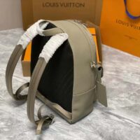 Louis Vuitton LV Unisex Takeoff Backpack Sage Cowhide Leather Textile Lining (5)