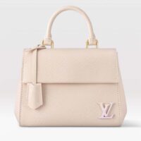 Louis Vuitton LV Women Cluny Mini Quartz White Epi Grained Cowhide Leather (1)