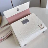 Louis Vuitton LV Women Cluny Mini Quartz White Epi Grained Cowhide Leather (1)