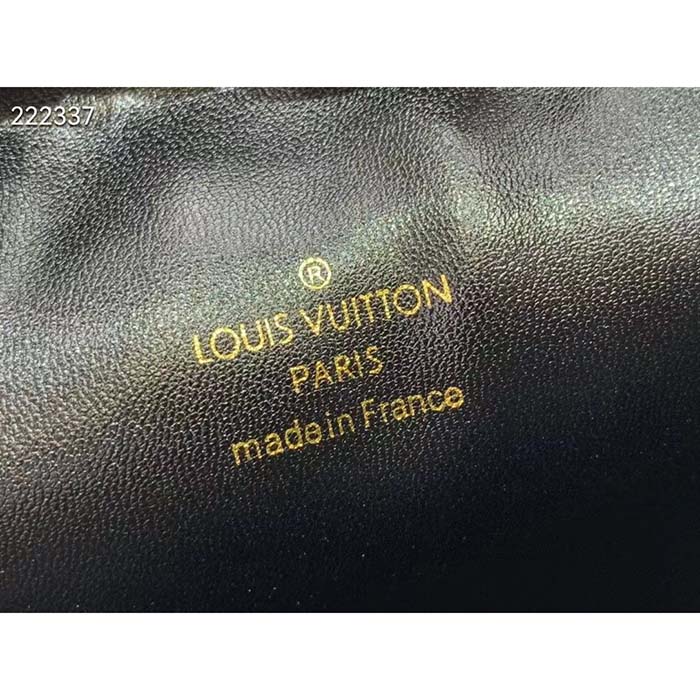 Louis Vuitton LV Women Coussin PM Handbag Black Calfskin Cowhide Leather (3)