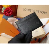Louis Vuitton Unisex Double Card Holder Taiga Leather Cowhide Leather Lining (8)