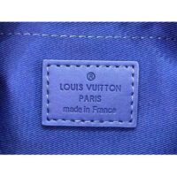 Louis Vuitton Unisex Mini Soft Trunk Racing Blue Embossed Taurillon Monogram Cowhide Leather (4)