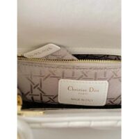 Dior Women CD Small Lady Dior My ABCDior Bag Latte Cannage Lambskin (10)