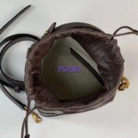 Gucci Women Ophidia GG Bucket Bag Beige Ebony GG Supreme Canvas Double G (5)