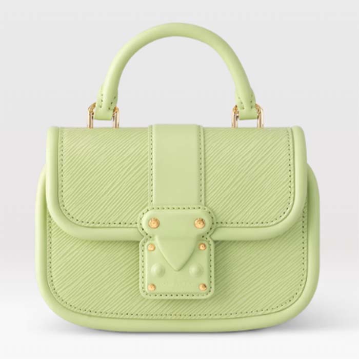 Louis Vuitton LV Women Hide Seek Vert Noto Green Epi Grained Smooth Cowhide Leather