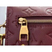 Louis Vuitton LV Women Pochette Métis Wine Red Monogram Empreinte Embossed Grained Cowhide Leather (9)