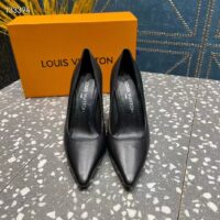 Louis Vuitton LV Women Sparkle Pump Black Lamb Leather Outsole 9.5 Cm Heel (7)