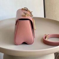 Louis Vuitton LV Women Twist PM Pink Epi Grained Leather Cowhide Lock (2)