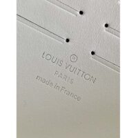 Louis Vuitton Unisex LV x YK Pochette Voyage White Taurillon Monogram Cowhide Psychedelic Flower (1)