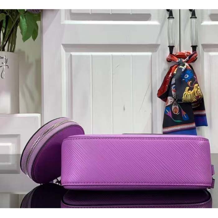 Louis Vuitton Women LV Marellini Handbag Lilas Provence Lilac Epi Grained Cowhide Leather (1)