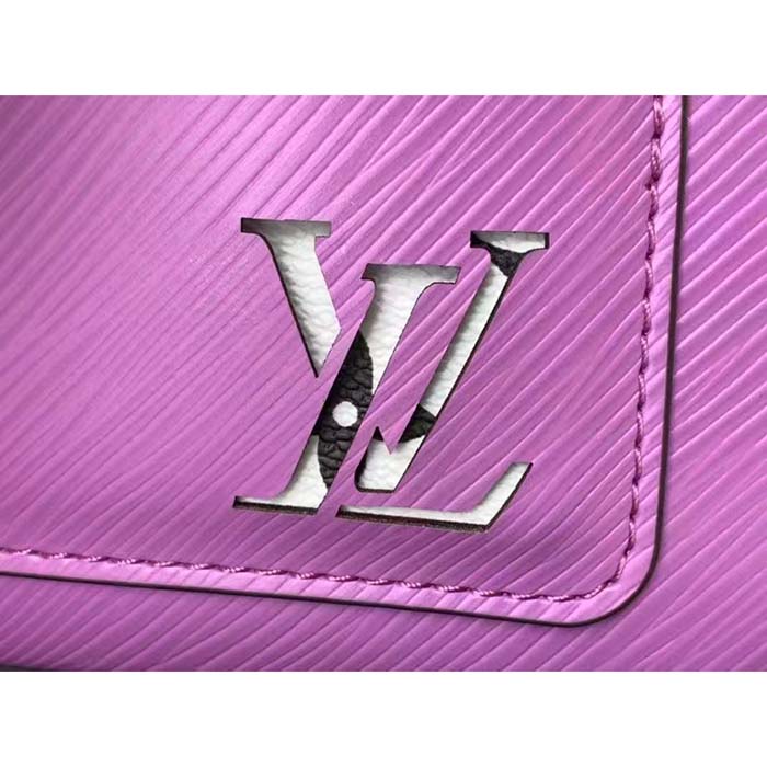 Louis Vuitton Women LV Marellini Handbag Lilas Provence Lilac Epi Grained Cowhide Leather (5)