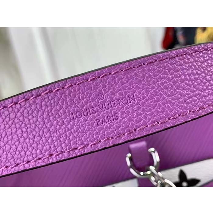 Louis Vuitton Women LV Marellini Handbag Lilas Provence Lilac Epi Grained Cowhide Leather (7)