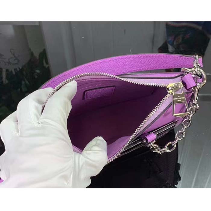 Louis Vuitton Women LV Marellini Handbag Lilas Provence Lilac Epi Grained Cowhide Leather (8)