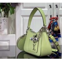 Louis Vuitton Women LV Marellini Handbag Vert Noto Green Epi Grained Smooth Cowhide Leather (2)