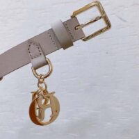 Dior CD Unisex Miss Dior Belt Beige Smooth Calfskin 20 MM Width (1)