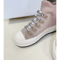 Dior Unisex CD Walk’N’Dior Sneaker Nude Macrocannage Technical Mesh (1)