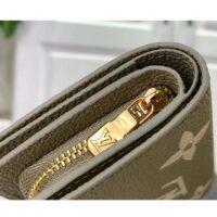 Louis Vuitton LV Unisex Cléa Wallet Cream Monogram Empreinte Embossed Supple Grained Cowhide Leather (10)