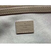 Louis Vuitton LV Unisex Keepall Bandoulière 45 Bag Tourterelle Monogram Empreinte Giant Cowhide Leather (1)