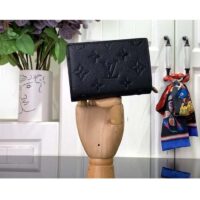 Louis Vuitton LV Unisex Métis Compact Wallet Black Monogram Empreinte Embossed Supple Grained Cowhide Leather (5)