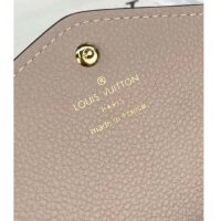 Louis Vuitton LV Unisex Sarah Wallet Cream Monogram Empreinte Embossed Supple Grained Cowhide Leather (5)