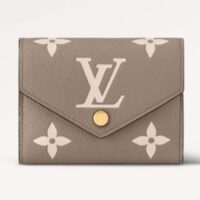 Louis Vuitton LV Unisex Victorine Wallet Cream Monogram Empreinte Embossed Supple Grained Cowhide Leather (3)