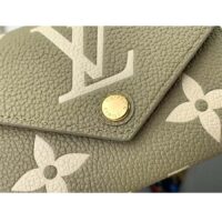 Louis Vuitton LV Unisex Victorine Wallet Cream Monogram Empreinte Embossed Supple Grained Cowhide Leather (3)