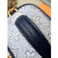 Louis Vuitton LV Women Micro Vanity Blue Monoglam Coated Canvas Microfiber Lining (3)