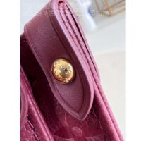 Louis Vuitton LV Women OnTheGo MM​ Wine Red Monogram Empreinte Embossed Grained Cowhide Leather (3)