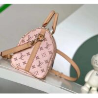 Louis Vuitton LV Women Speedy Bandoulière 25 Handbag Beige Ocher Monopaname Coated Canvas (2)