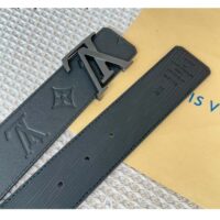 Louis Vuitton Unisex LV Initials 40 MM Reversible Belt Black Eclipse Epi XL Cowhide Leather (1)